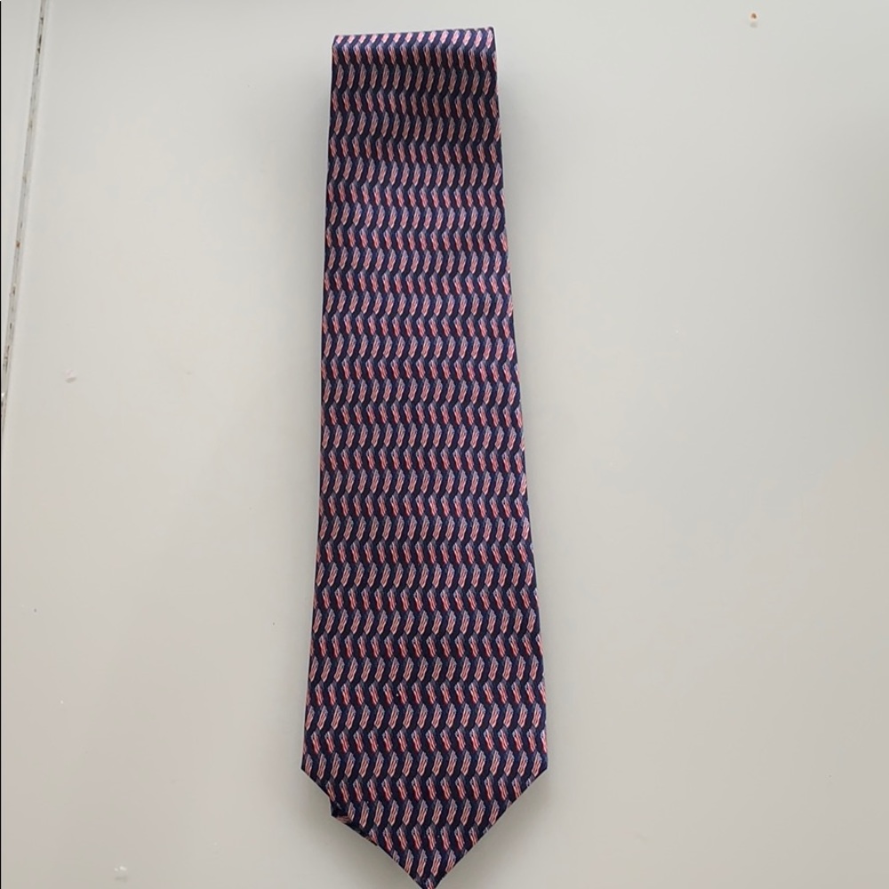 New Stonehenge American Flag Tie
